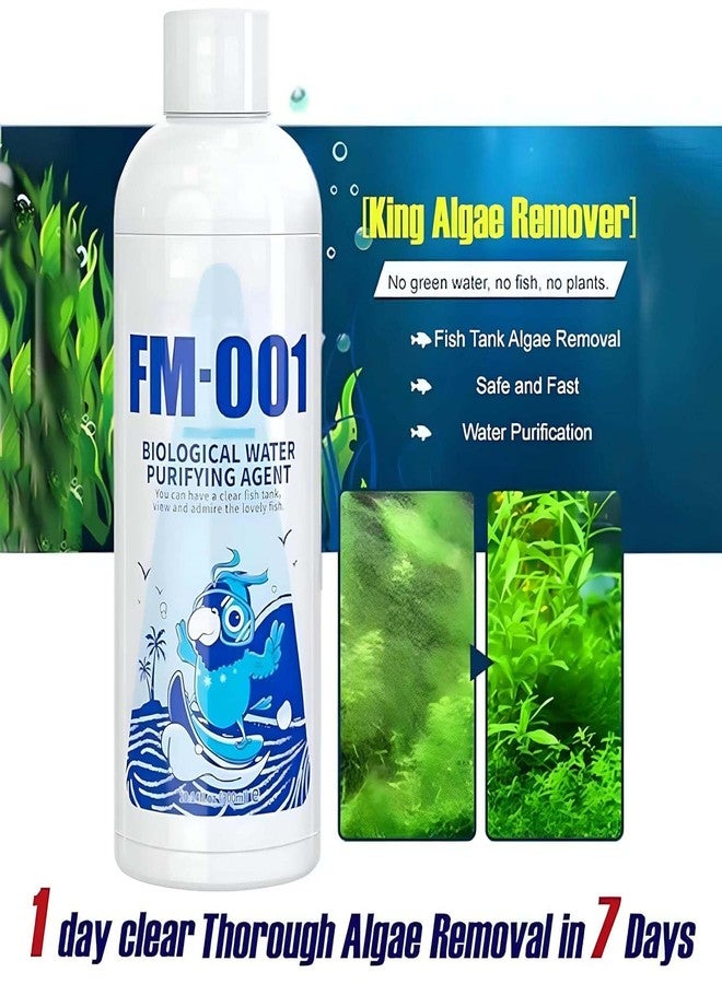 QUICZE Aquarium Water Clarifier | Fish Tank Water Purifier Algae Remover | Suitable for Fresh Water | Cloudy Water Remover for Crystal Clear Aquarium Water (200ml - Image 5